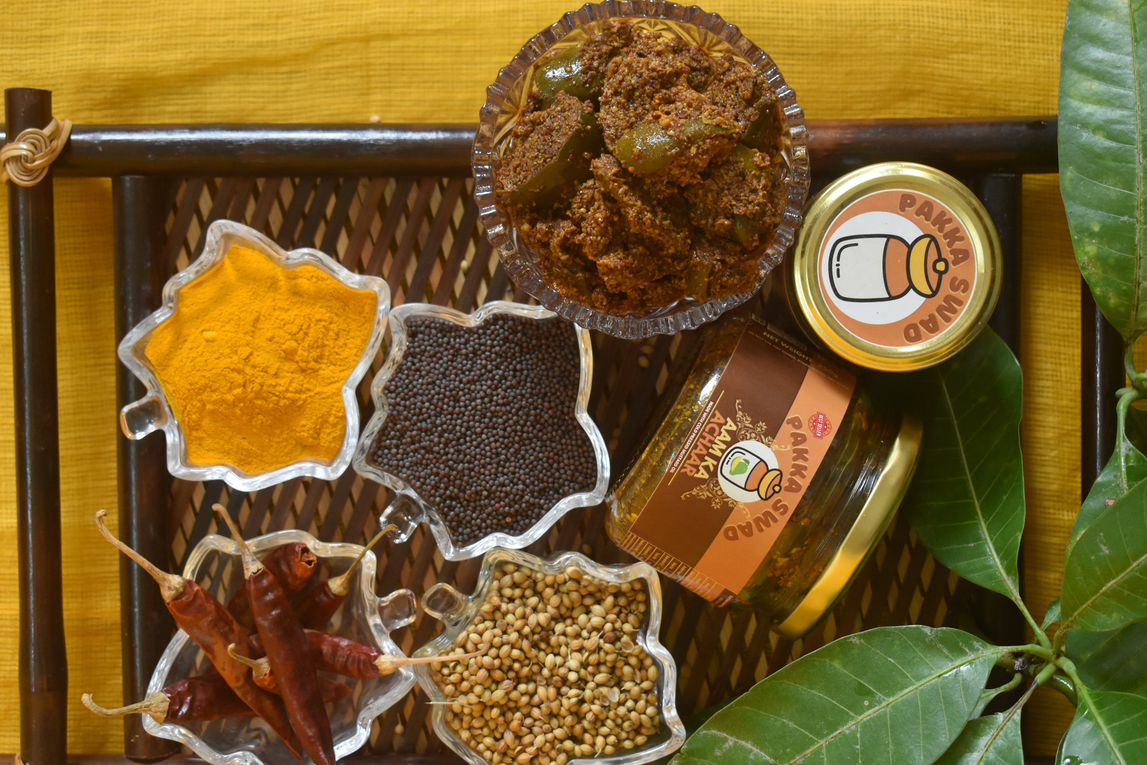 Home made mango pikle bihari and mithila style. We also have Gujarati Pickle and other pickles from around India.