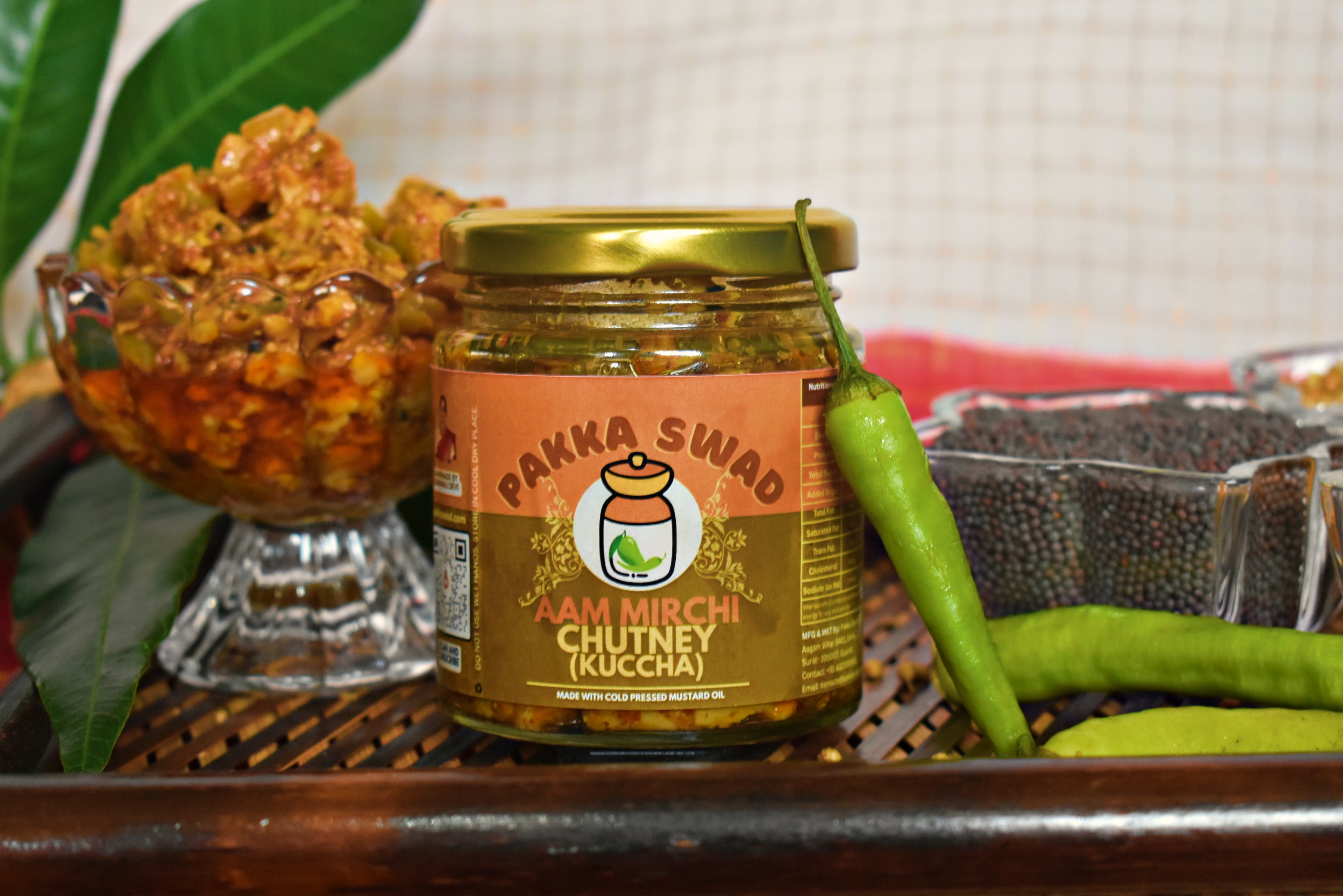 Aam Mirchi Chutney (Kuchha)